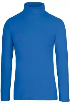 Trigema Rollkragenshirt (602010-048) electric blue