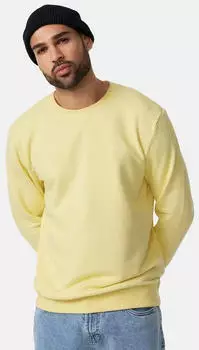 Indicode Holt Sweatshirt Regular Fit gelb/pale banana