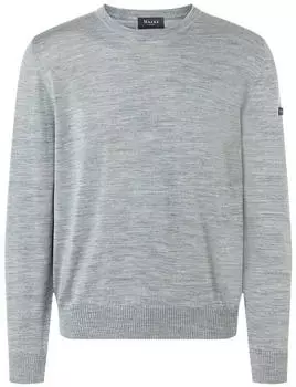 Maerz Wollpullover grau meliert