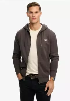 Superdry Essential Logo Zip Hoodie HB (M2014128A-Q29-M) carbon black