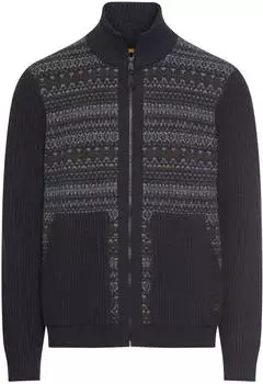 Camel Active Strickjacke mit Stehkragen (409501-6K25) dark navy