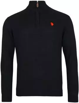 U.S. Polo Assn. Classic Fit Troyer (NeuHW24-US16487) schwarz