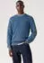 Levi's Presidio Crew Pullover (003B6) cable rib indigo