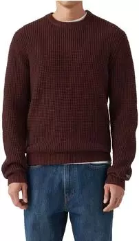 Levi's Presidio Crew Pullover (003B6) hot chocolate heather