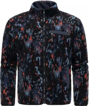 Ragwear Tawon Print Fleecejacke terracotta