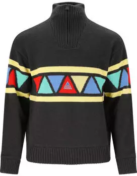 SOS The Windbreaker Strickpullover mit Merinowolle (SOS243181-2148) blue graphite
