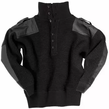 Mil Tec Alpin Pullover Troyer (61101130) schwarz