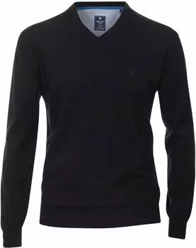 Redmond Regular Fit Pullover V-Ausschnitt (600) blau