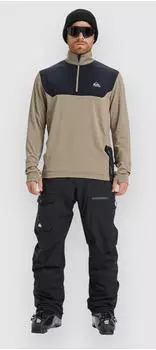 Quiksilver Early Start Hz Fleece Jacke fallen rock/grau