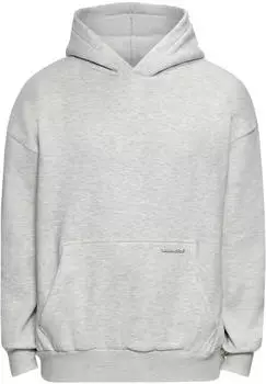 Dropsize Super Heavy Blank Hoodie Oversize (BRHD012-17125-0054) hellgrau/weiß