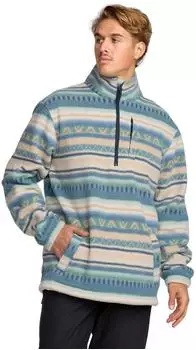 Billabong Boundary Silver Birch Fleece grau
