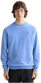 Scotch & Soda Essential Badge Logo Crewneck Sweatshirt (766510-0001) blue bonnet/blau