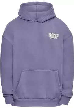 Dropsize Heavy Oversize V2 Quatro Hoodie (DSHD377-18603) indigo/weiß