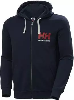 Helly Hansen Logo Full Zip Sweatshirt (34163_597) navy