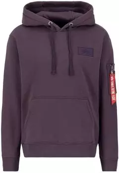 Alpha Industries Back Print Hoodie Rainbow Refl. Print lila/schwarz