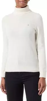 GANT Rollkragenpullover aus Wolle und Baumwolle (8060070) cream
