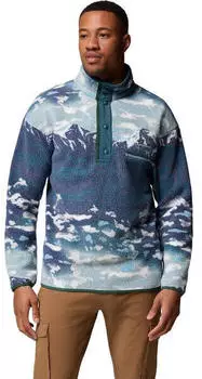 Columbia Helvetia II Printed Fleece blau
