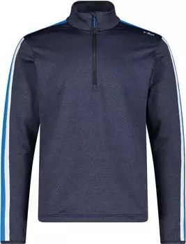 CMP Sweat Fleece Shirt (39L2577) b. blue mel-royal blue