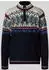 Dale of Norway Vegard Pullover Wollpullover mit Troyer-Kragen marineblau