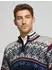 Dale of Norway Vegard Pullover Wollpullover mit Troyer-Kragen marineblau