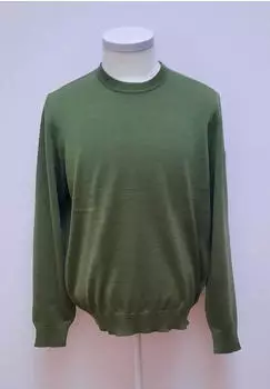 Maerz Superwash Classic Fit Pullover sunny green