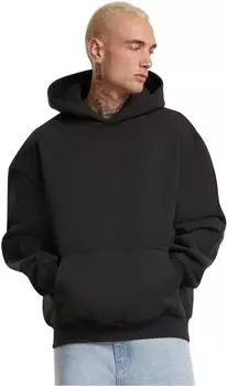 Build Your Brand Ultra Heavy Oversized Hoody (BY268) schwarz