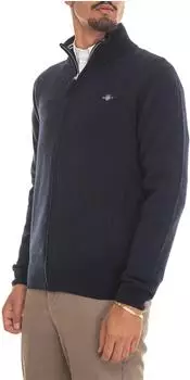 GANT Superfine Lambswool Strickjacke (87214-410) marine