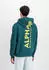 Alpha Industries Back Print Hoody (777035) deep petrol