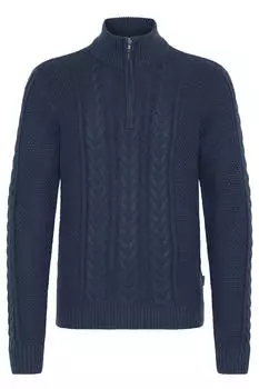 Blend Troyer BHBASIM mit Zopfmuster blau