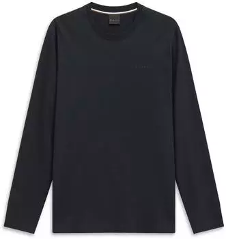 Bugatti Langarm strukturierter Strickpullover (23711712) marine