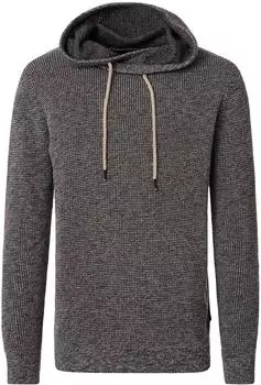 CASAMODA Strickpullover mit Schlauchkragen braun
