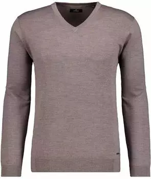 Ragman Rundhalspullover beige