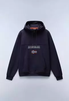 Napapijri Burgee 1/4 Zip Hoodie 2.0 (NP0A4I5E) blue marine
