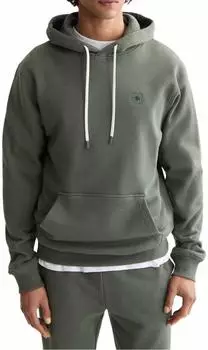 Scotch & Soda Essential Badge Logo Kapuzen-Sweatshirt mit Reißverschluss (181276) thymian