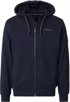 CASAMODA Sweatjacke mit Kapuze marine