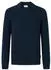 Joop! Ove Polokragenpullover mit feinem Strukturmuster (68499532) dunkelblau