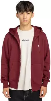Element Icon Embroidery ZH Fleece Pullover Regular Fit (ELYFT00199) zinfandel/rot
