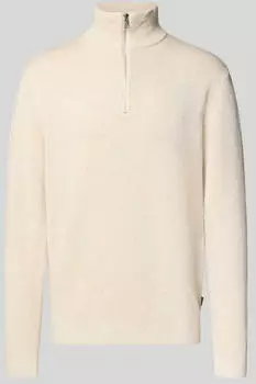 Jack & Jones Milano Half Zip Sweater (12259664) offwhite
