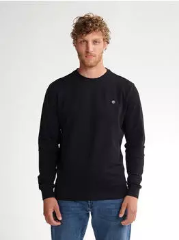 Petrol Industries Regular Fit Sweatshirt Rundhalsausschnitt schwarz