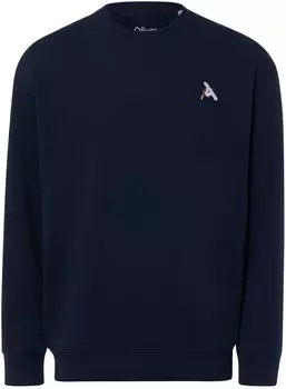 s.Oliver Weiches Sweatshirt mit Artwork im Relaxed Fit Wintersport-Kollektion blau 2177094.59D3.