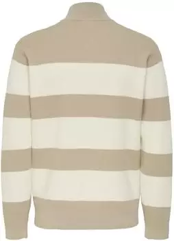 Only & Sons ONSPHIL REG 12 STRUC HALF ZIP KNIT NOOS silver lining