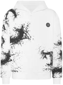 Plein Sport Splash Sweatshirt (PPL28321) weiß
