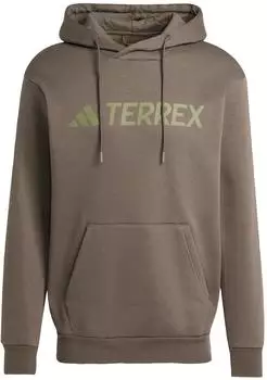 Adidas Terrex Multi Large Logo Hoodie Shadow Olive (JZ1202)
