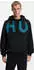 HUGO Hoodie aus Baumwoll-Terry mit Logo-Print Style Nalfhood 50552486 Schwarz