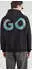 HUGO Hoodie aus Baumwoll-Terry mit Logo-Print Style Nalfhood 50552486 Schwarz
