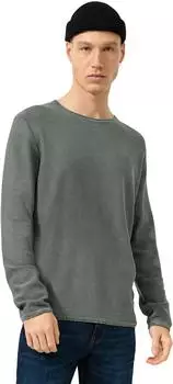 s.Oliver Gewaschener Strickpullover grau 2164739.9711.