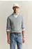GANT Classic V-Neck Pullover aus Baumwolle (8030562) ceramic grey