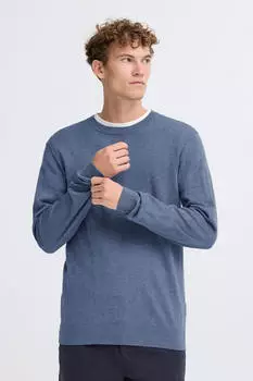 Casual Friday CFBELLS Strickpullover Regular Fit (20506130) blau