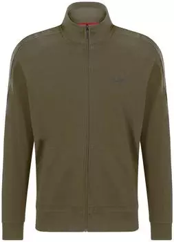 HUGO Laze Zip Jacket Regular Fit Sweatjacke (50540933) braun