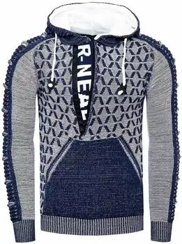 Rusty Neal California Hoodie petrol